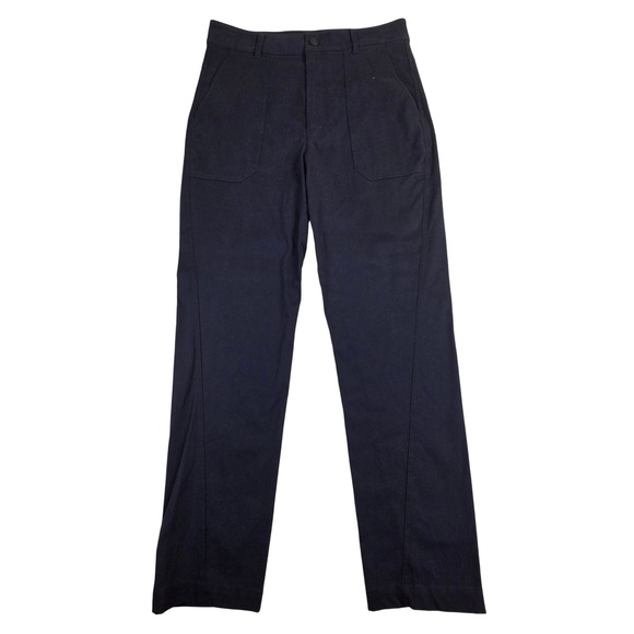 G/FORE Pants - G/FORE Taper Leg Golf Pants Womens 8 Navy Blue Cotton Twill Stretch Slim Fit